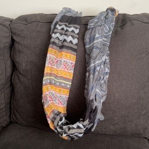 Infinity Scarf - Multicolored Pattern